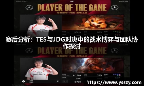 赛后分析：TES与JDG对决中的战术博弈与团队协作探讨